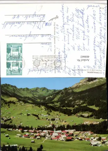 488662,Riezlern Totale m. Schwarzwassertal Bergkulisse