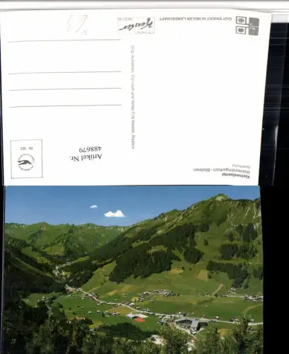 488679,Walmendingerhorn-Bödmen b. Mittelberg Bergkulisse