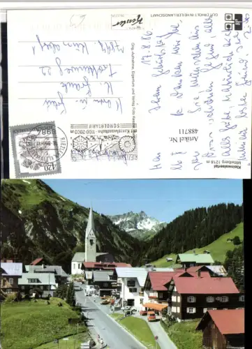 488711,Mittelberg Totale Bergkulisse
