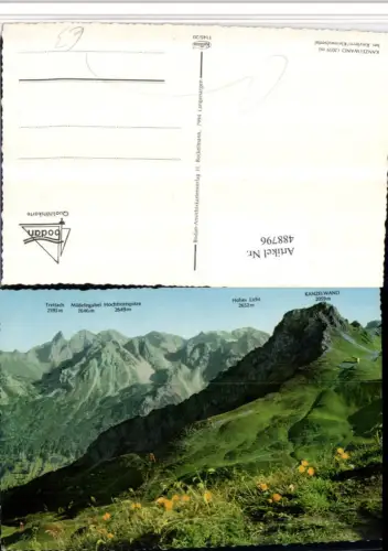 488796,Kanzelwand b. Riezlern Bergkulisse