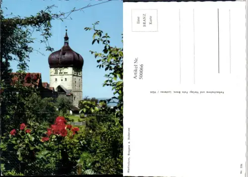 500066,Bregenz am Bodensee Martinsturm Turm