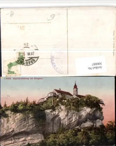 500087,Gebhardsberg Kirche b. Bregenz am Bodensee