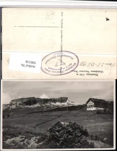 500138,Hirschegg Waldemar Petersen Haus Bergkulisse