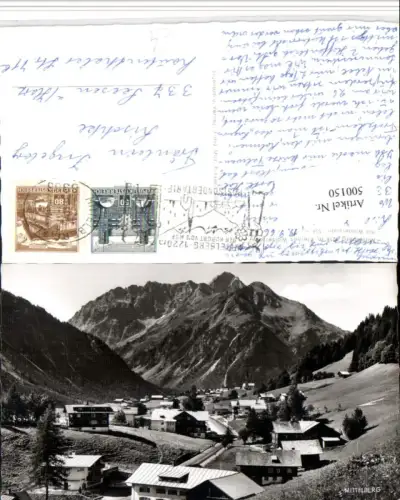 500150,Mittelberg Totale Bergkulisse