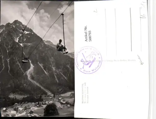 508793,Mittelberg Totale Sesselift Zaferna Bergkulisse