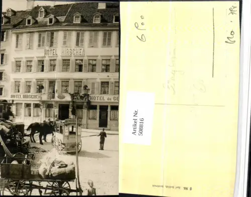 508816,Repro Bregenz am Bodensee Hotel Hirschen Kutsche