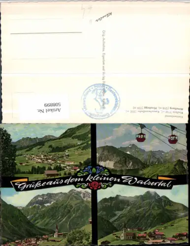 508899,Riezlern Mittelberg Hirschegg Seilbahn Mehrbildkarte