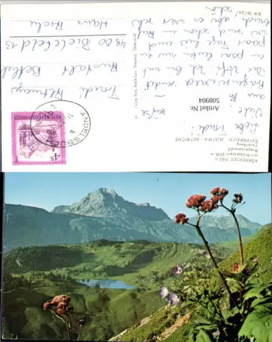 508904,Körbersee See b. Schröcken m. Widderstein Bergkulisse pub Risch-Lau
