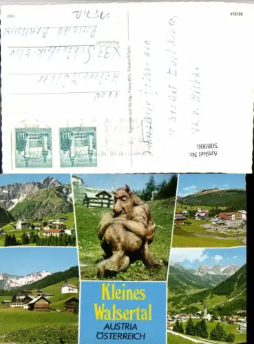 508906,Kleinwalsertal Riezlern Hirschegg Baad Mehrbildkarte