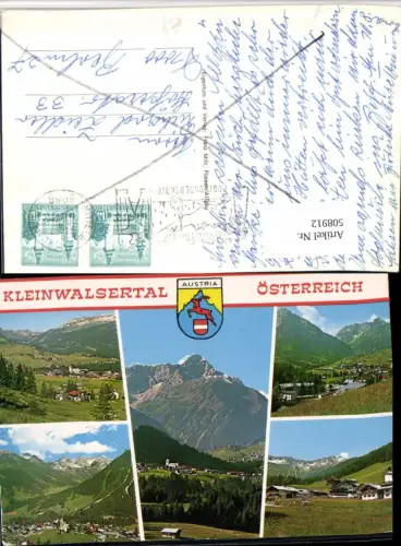 508912,Kleinwalsertal Riezlern Hirschegg Mittelberg Mehrbildkarte