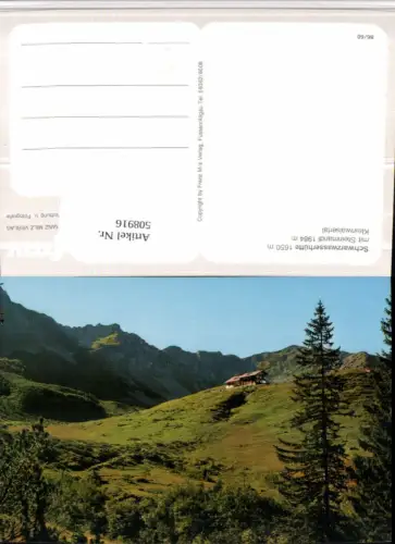 508916,Schwarzwasserhütte b. Mittelberg m. Steinmandl Bergkulisse
