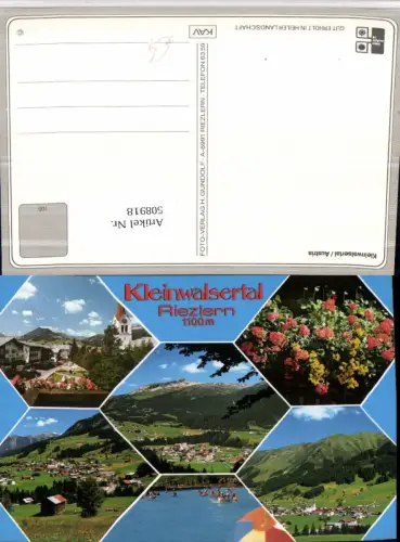 508918,Kleinwalsertal Riezlern Totale Freibad Mehrbildkarte
