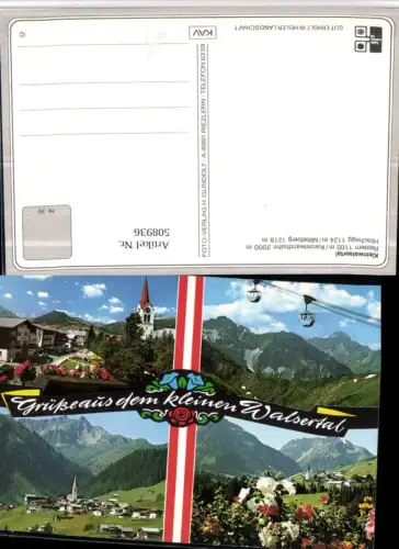 508936,Riezlern Hirschegg Mittelberg Seilbahn Mehrbildkarte