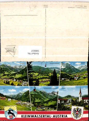 508937,Riezlern Mittelberg Baad Hirschegg Seilbahn Mehrbildkarte
