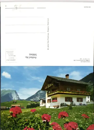 508941,Schoppernau Haus Böhler Bergkulisse pub Risch-Lau