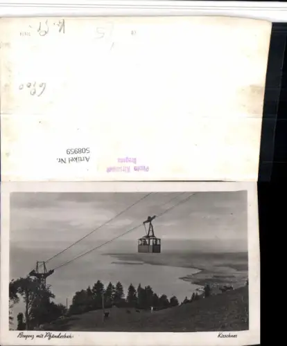 508959,Bregenz am Bodensee Pfänderbahn Seilbahn pub Kirschner