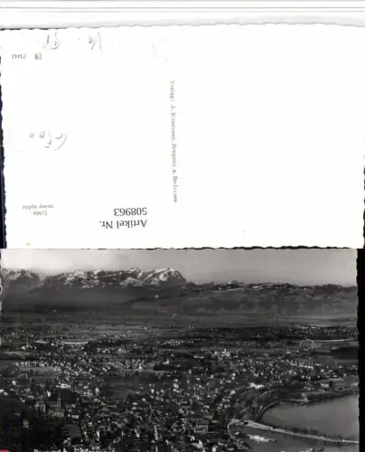 508963,Bregenz am Bodensee Totale Bergkulisse pub Foto Kirschner