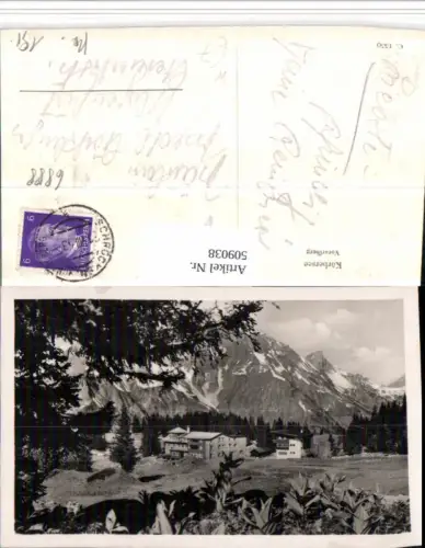 509038,Körbersee b. Schröcken Bergkulisse