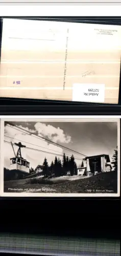 527299,Bregenz am Bodensee Pfänderbahn Hotel Gondel pub Risch Lau 1632