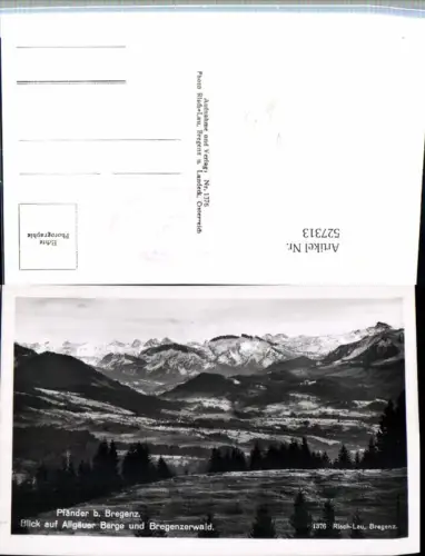 527313,Bregenz am Bodensee Pfänder Bregenzerwald pub Risch Lau 1376