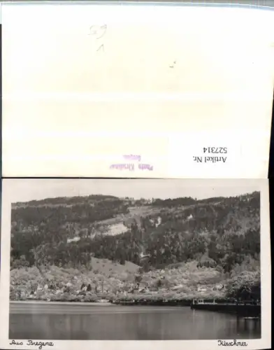 527314,seltene Foto-AK Bregenz am Bodensee pub Kirschner