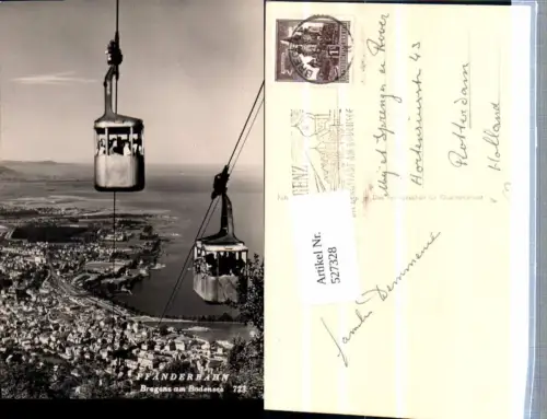 527328,Bregenz am Bodensee Pfänderbahn Gondel pub Branz 723