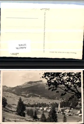 527476,Riezlern im Kleinwalsertal