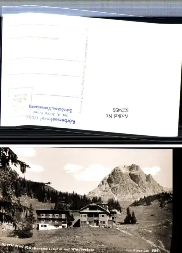 527495,Sporthotel Körbersee bei Schröcken pub Risch Lau 656