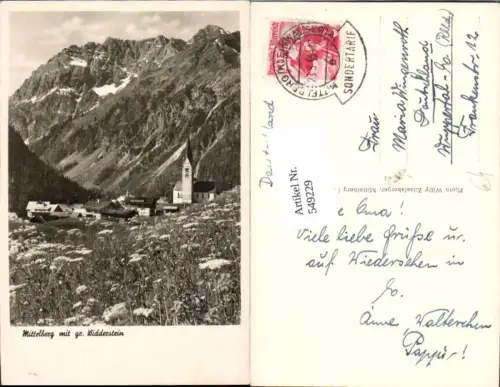 549229,Mittelberg Widderstein Sondertarif