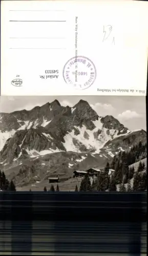 549333,Mittelberg Kleinwalsertal Bühlalpe