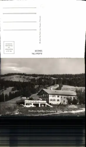 584228,Foto Ak Riefensberg Gasthaus Hochlitten pub Risch-Lau Ro 3373