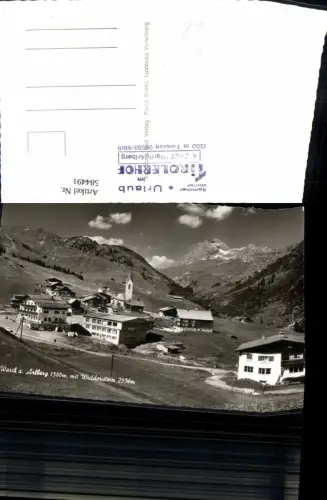 584491,Warth a. Arlberg m. Widderstein