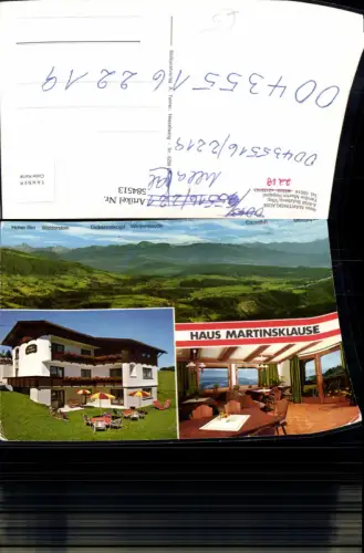 584513,Mehrbild Ak Sulzberg Haus Martinsklause Innen u. Außenansicht
