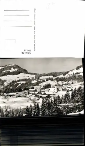 584532,Foto Ak Wintersportplatz Sibratsgfäll