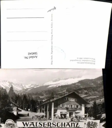584542,Kleinwalsertal Walserschanz Riezlern Mittelberg Grenze