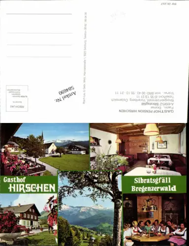 584690,Sibratsgfäll Bregenzerwald Gasthof Hirschen