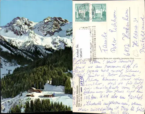 585471,Mittelberg Restaurant Schwendle i. Winter Kleinwalsertal