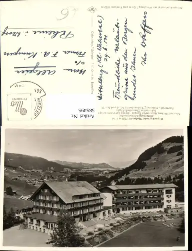 585495,Alpenkurhotel Walsertal Mittelberg Kleinwalsertal