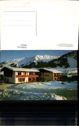 585511,Fremdenheim Weissert Riezlern i. Winter Mittelberg Kleinwalsertal