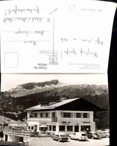 585559,Riezlern Gaststätte Cafe Zur Kanzelwand Mittelberg Kleinwalsertal