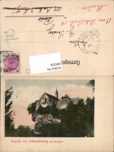 589358,Bregenz am Bodensee Gebhardsberg Kapelle pub Fritz Gratl Phot. 112