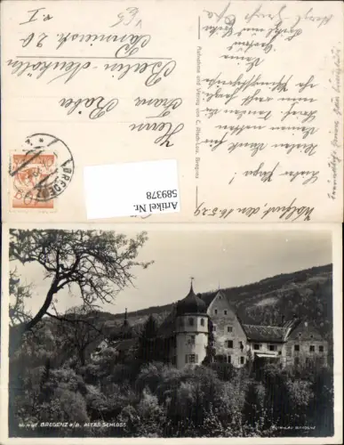 589378,Bregenz am Bodensee Altes Schloss pub Risch Lau 447