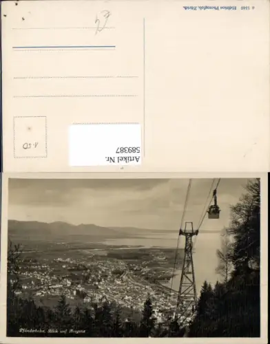 589387,Bregenz am Bodensee Pfänderbahn Pfänder Seilbahn
