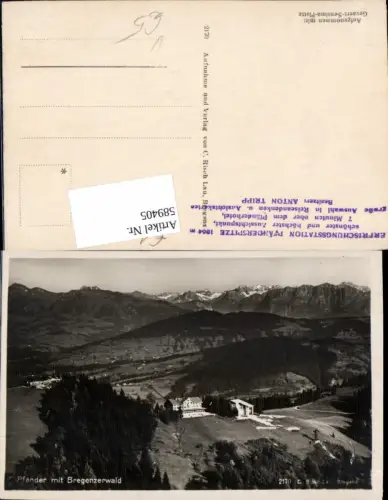 589405,Bregenz am Bodensee Pfänder Bregenzerwald pub Risch Lau 2170