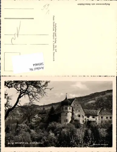 589464,Bregenz am Bodensee Altes Schloss pub Risch Lau 447