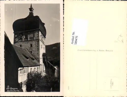 589476,Bregenz am Bodensee Alt Bregenz Martinsturm