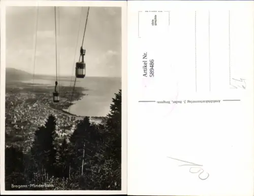 589486,Bregenz am Bodensee Seilbahn Pfänderbahn