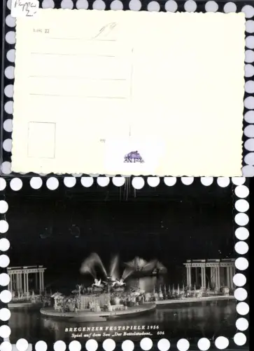 589501,Bregenz am Bodensee Bregenzer Festspiele 1956 Bettelstudent