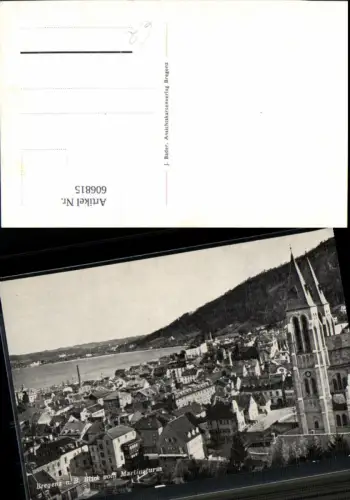 606815,Bregenz a. Bodensee Blick v. Martinsturm