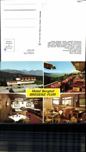 607067,Mehrbild Ak Bregenz a. Bodensee Berghof Fluh VW Käfer